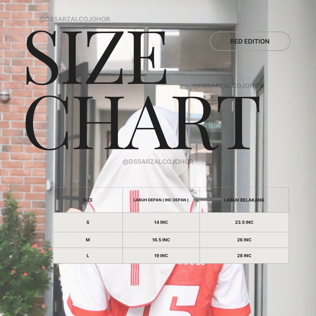 GREY RED SPORT JERSEY HEEJAB