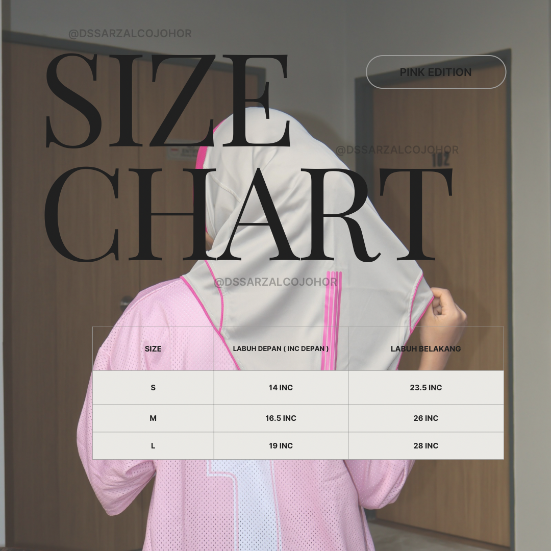 LADY PEACH SPORT JERSEY HEEJAB