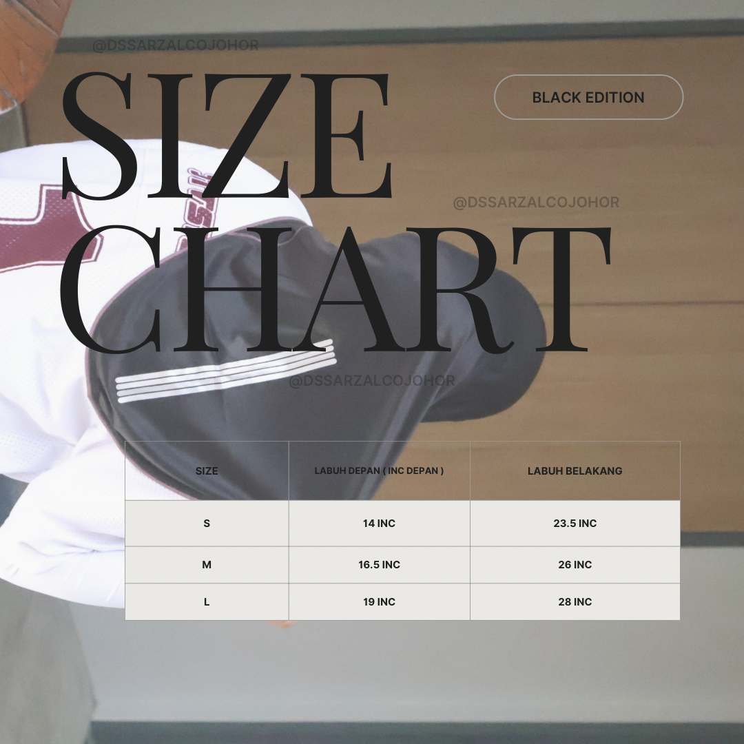 ALL BLACK SPORT JERSEY HEEJAB