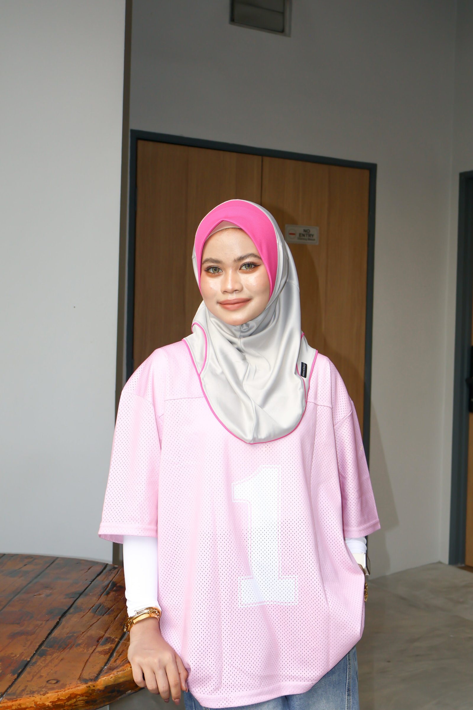 LADY PEACH SPORT JERSEY HEEJAB