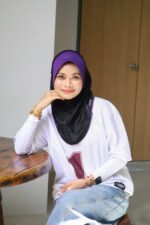 BLACK PURPLE SPORT JERSEY HEEJAB
