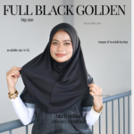 FULL BLACK GOLDEN SPORT JERSEY HEEJAB