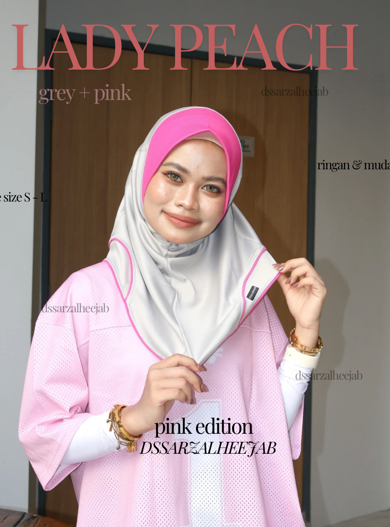 LADY PEACH SPORT JERSEY HEEJAB
