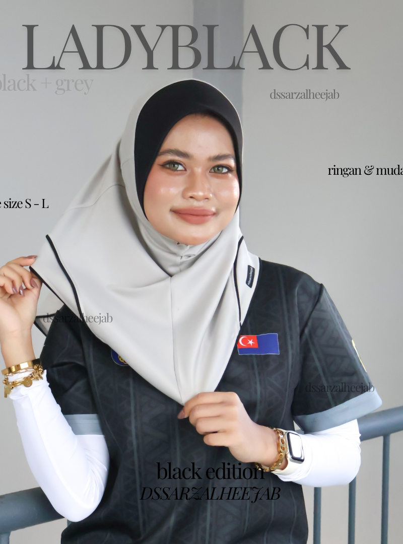 LADYBLACK SPORT JERSEY HEEJAB