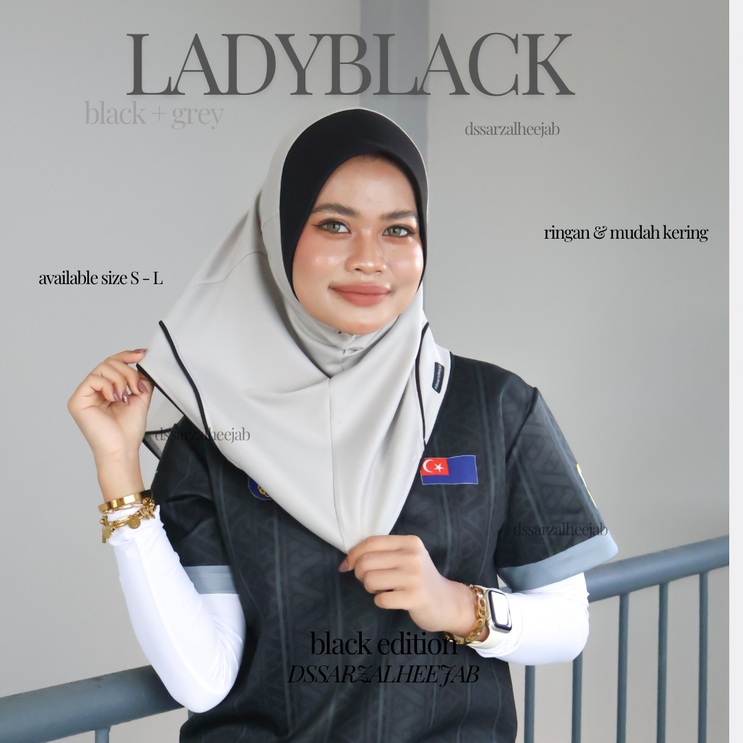 LADYBLACK SPORT JERSEY HEEJAB